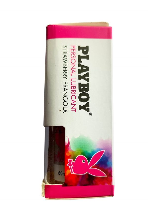 playboy strawberry flavor sexual penetration condom lubricant